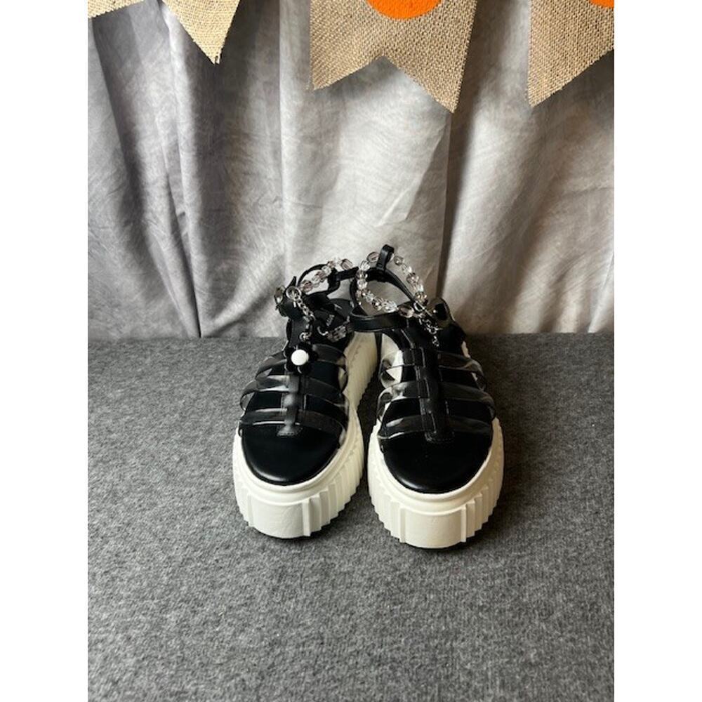 Circus NY by Sam Edelman Women's Black Ester Platform Sandals Shoe Size 8 - Picture 2 of 8